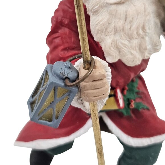 Hallmark Figurine Heirloom Santa Collection A Joyous Christmas 1990 Dutkin - Picture 7 of 10